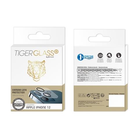 Protezione Fotocamera Per Iphone 12 In Vetro Temperato 9h+ Antigraffi, Trasparente - Foto 2