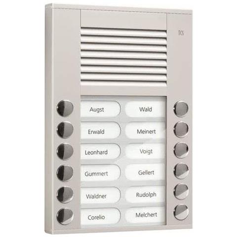 Audio Auenstation Pes12-en / 04 12tasten 2reihig Ap Silber (pes12-en / 04) - Foto 1