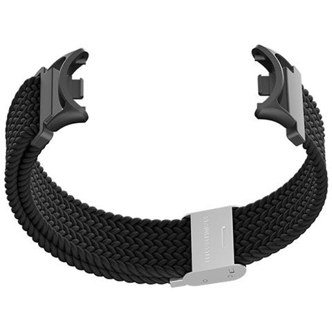 Cinturino Per Orologio In Nylon Intrecciato Per Xiaomi Mi Band 8/9 Black - Foto 2