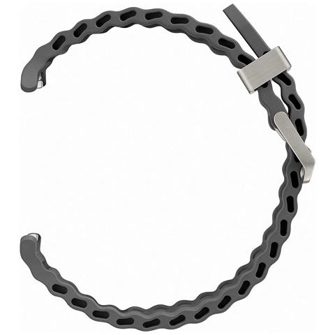 Bracciale Per Samsung Galaxy Watch Ultra 20mm Extreme Sport Edition, Grigio Scuro - Foto 2