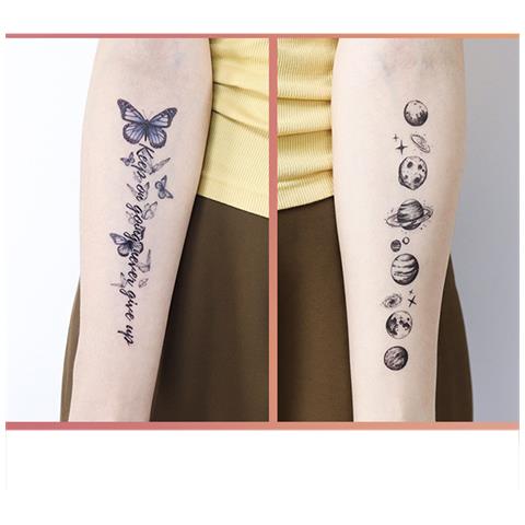 Pacchetto Di 10 Fogli Di Tatuaggi Temporanei   Model 3 - Foto 1