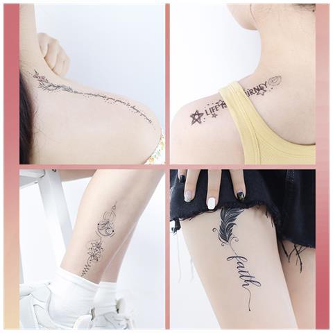 Pacchetto Di 10 Fogli Di Tatuaggi Temporanei   Model 3 - Foto 4