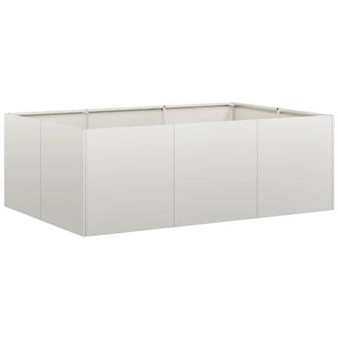 Fioriera 120x80x40 Cm In Acciaio Inox - Foto 2