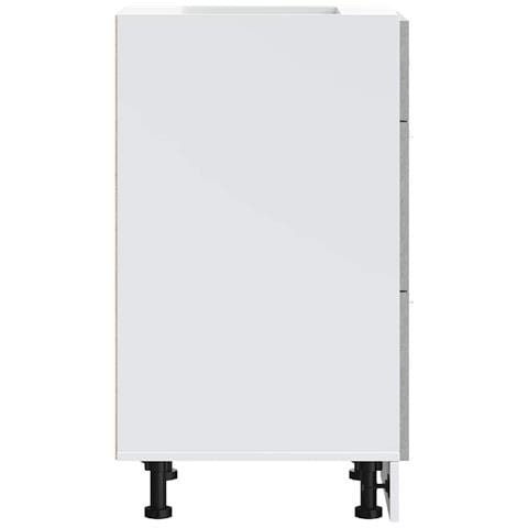 Armadio Inferiore “Lyon” Grigio Cemento 40x46x81,5cm - Foto 10