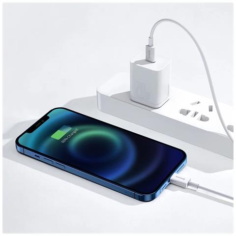 Cavo Connessione Dati /charger (catlys-b02) Da Usb-c A Lightning White - Foto 4