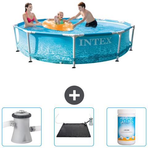 Piscina Fuori Terra - In Giro - 305x305x76 Cm - Blu - Include Accessori Coordinati Cb80 - Foto 1