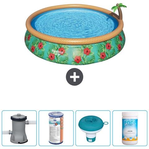 Piscina Fuori Terra - In Giro - 457x84 Cm - Multi - Include Accessori Coordinati Cb53 - Foto 1