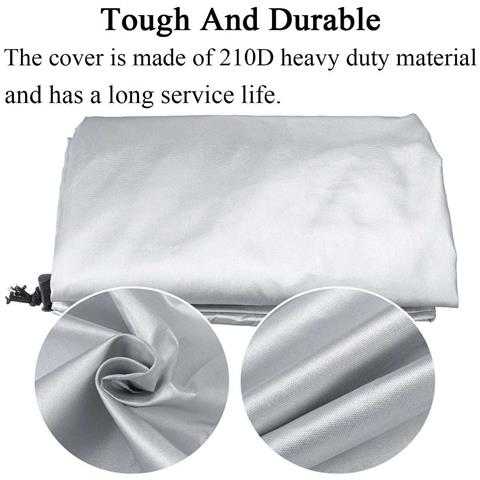 Coprisedile Per Yacht - Tessuto Oxford Impermeabile Silver - Foto 4