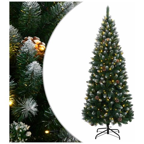 Albero di Natale Artificiale con 300 LED 180 cm - Foto 1