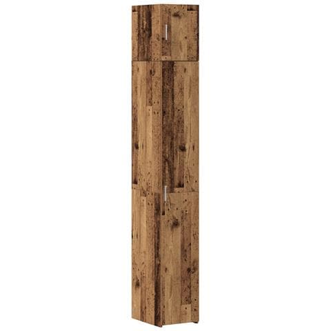 Armadio di stoccaggio snello  Legno vecchio 30x42.5x225 cm Legno ingegnerizzato, Armadio a muro  Legno vecchio 30x42.5x40 cm Legno ingegnerizzato - Foto 1