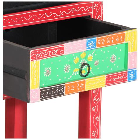 Tavolo Console con Cassetti Multicolore in Legno Compensato - Foto 9