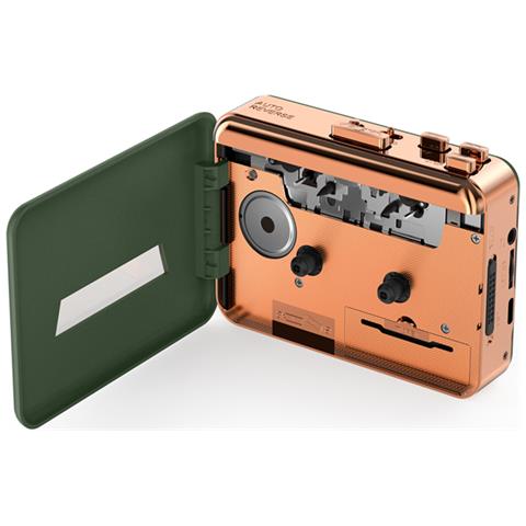 Walkman Stereo Con Inversione Automatica Modello Kobe, Verde - Foto 3