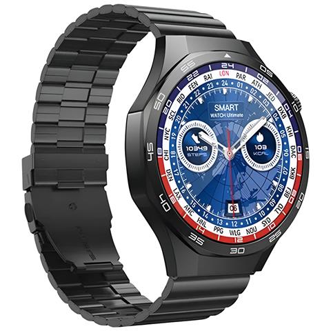 Smartwatch Bluetooth 5.3 Impermeabile Ip68 Con Monitoraggio Della Salute, Nero - Foto 1
