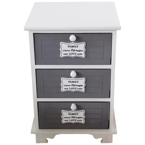 Poppy - Mobiletto In Legno Con Cassetti - Foto 1