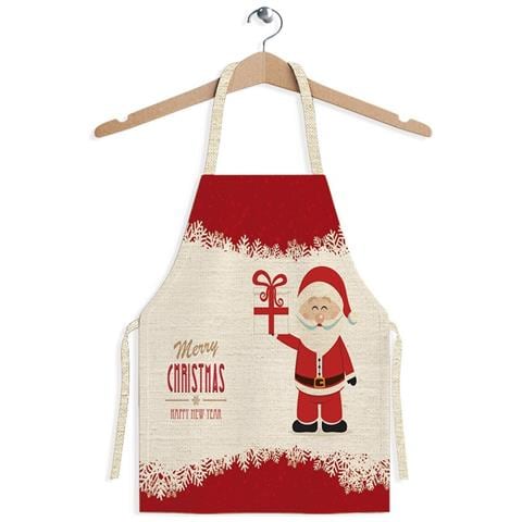 Grembiule Natalizio Festivo Con Stampa - Accessorio Da Cucina Per Le Feste - Foto 1
