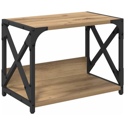 Supporto per Stampante Rovere artigianale 44 x 26 x 31.5 cm - Foto 1