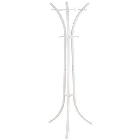 Perchero De Metal Blanco Y 6 Ganchos 177x63x51h Cm - Foto 1