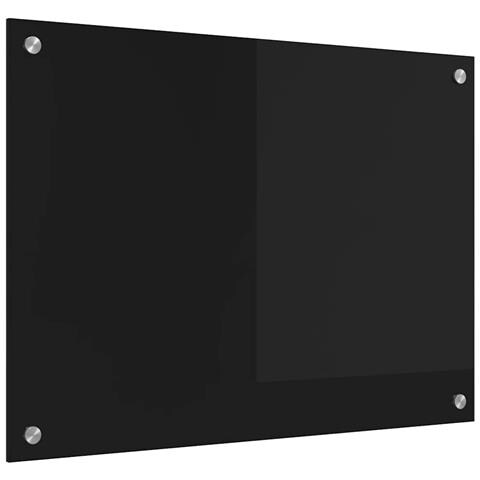 Rivestimento da Cucina Nero 70 x 50 cm vetro temperato - Foto 1