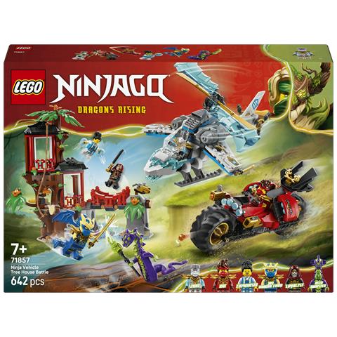 NINJAGO Battaglia alla casa sull’albero con veicolo Ninja - Foto 1