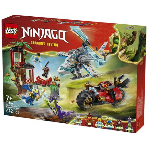 NINJAGO Battaglia alla casa sull’albero con veicolo Ninja - Foto 28