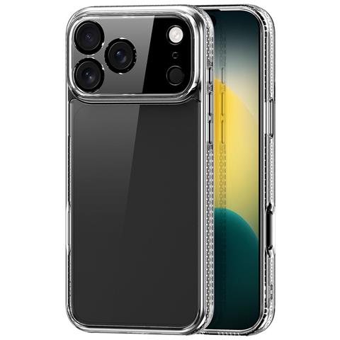 Cover per iPhone 17 Pro - TPU+PC, Trasparente, Antiurto - Foto 1