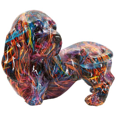 Bassotto Psyco In Resina Multicolore - Foto 1