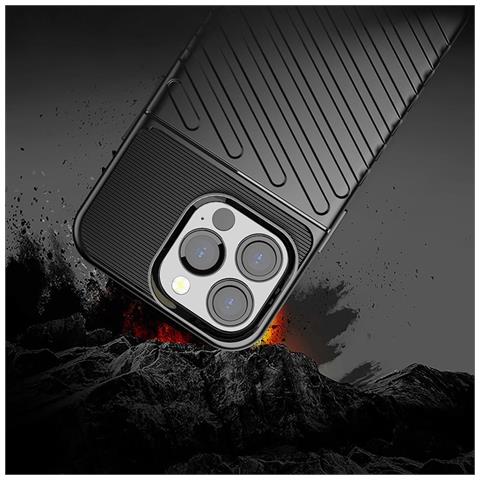 Thunder Case Flessibile, Resistente, Custodia In Tpu Per Iphone 13 Pro, Verde - Foto 7