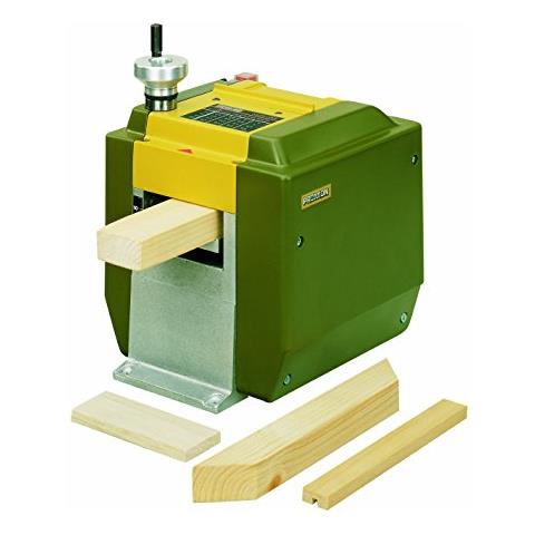 Pialla spessore dh 40 proxxon spessore dh 40 componenti portanti sono tutti realizzati in alluminio pressofuso, con sedili fresati per cuscinetti e mandrini. queste characterics sono essenziali per assenza di vibrazioni, liscia a spessore di legni teneri e duri. Tavolo triple-affusolato (in alluminio pressofuso, piatto lavorato) che può essere regolato con precisione al 1 / 10mm dal volantino (zero regolabile) . Automatica anche alimentare con dispositivo anti-contraccolpo: the, rullo di aliment - Foto 1