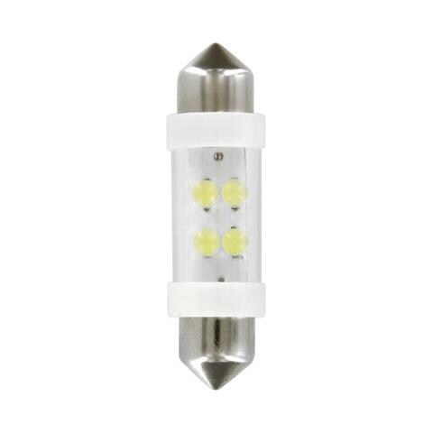 Cp. de 24v 4 Led Bianco Siluro 10,5x38 Sv8,5 - Foto 1