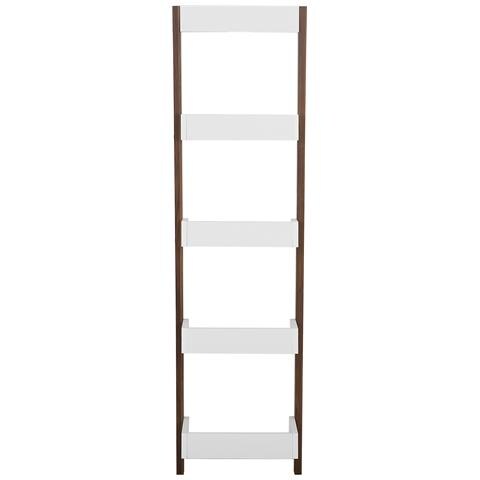 Scaffale Libreria Marrone E Bianco Mobile Duo - Foto 26