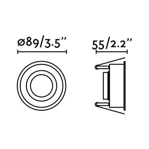 Downlight Da Incasso Rotondo Bianco Ip44, Gu10 - Foto 2