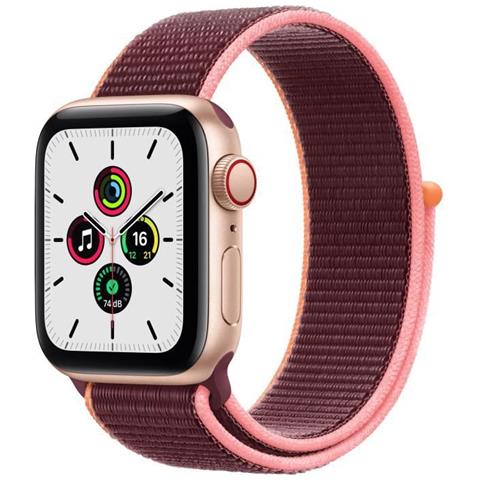 APPLE - Watch Se Gps + Cellular, Cassa In Alluminio Color Oro Da 40 Mm Con  Cinturino Sport Color Prugna - ePRICE