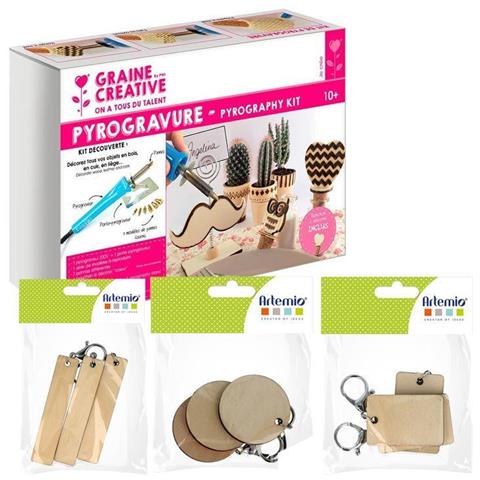 9 Portachiavi In ? ? legno Da Decorare - Foto 1