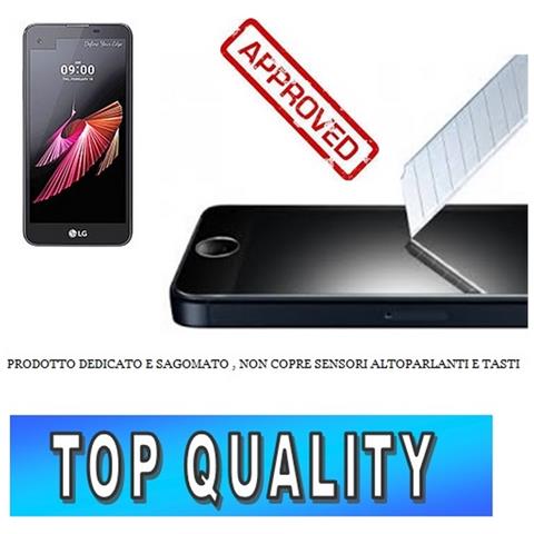 Tempered Glass Screen Protector Pellicola Vetro Temprato Lg X Cam - Foto 1