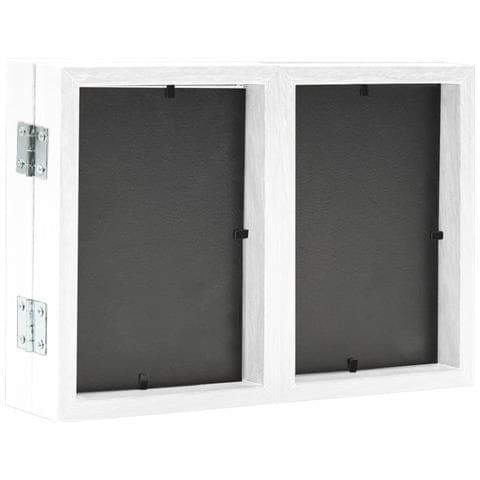 Cornici Portafoto A Libro Bianche 28x18 Cm+2x (13x18 Cm)  - Foto 7