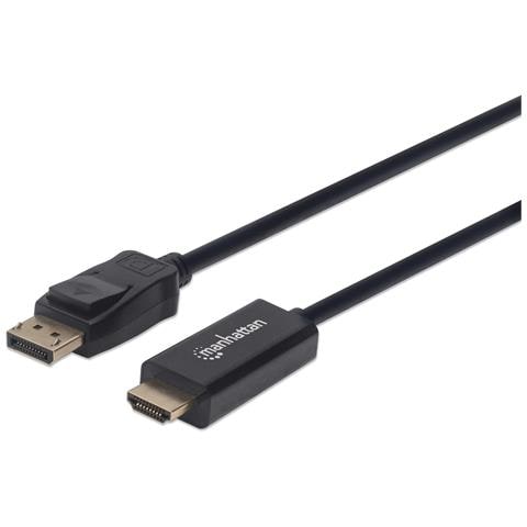 152679 cavo e adattatore video 1,8 m DisplayPort HDMI Nero - Foto 1