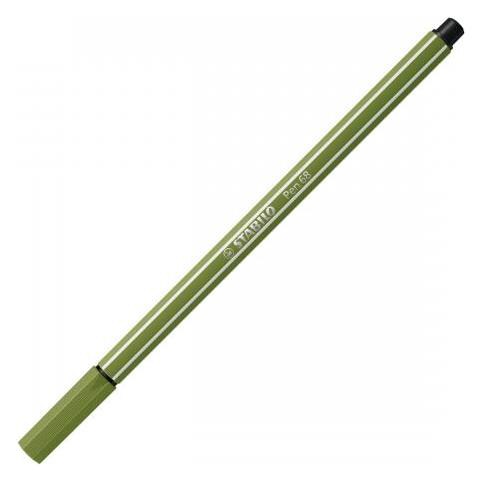 Pen 68 Pennarello Tratto 1 Mm Verde Mimetico Conf 10 Pz. - Foto 1
