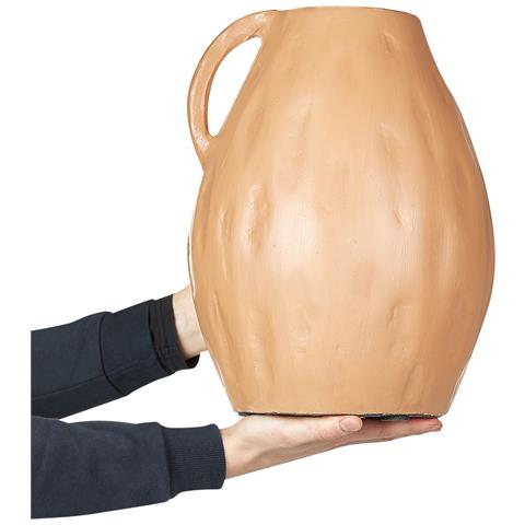 Vaso Decorativo Kulim Ceramica 40 Cm Beige Sabbia - Foto 2