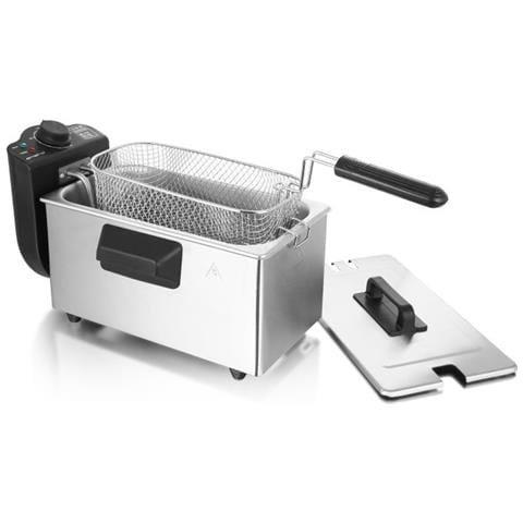 DF-120482.6 friggitrice Singolo 3 L Indipendente 2000 W Acciaio inox - Foto 1