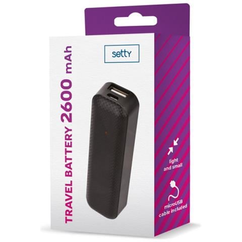 Powerbank 26 000mah Polimero Di Litio Potente, Nero - Foto 2
