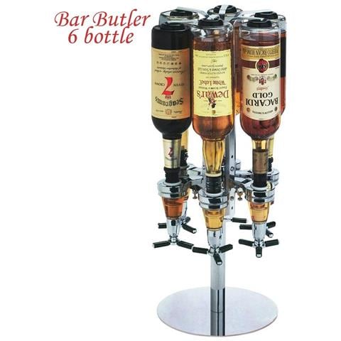 Portabottiglie Spillatore Dosatore Tavolo Tavola Birra Bevande Alcolici 6 Posti - Foto 1