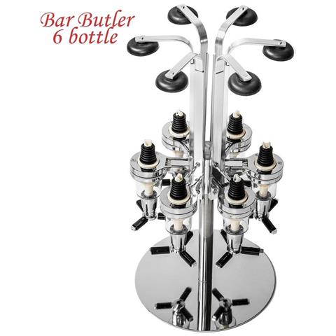 Portabottiglie Spillatore Dosatore Tavolo Tavola Birra Bevande Alcolici 6 Posti - Foto 5