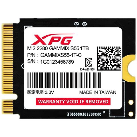 Ssd Adata Xpg Gammix S55 1tb Gen4x4 M.2 2230 - Foto 2