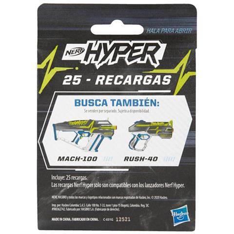 Hasbro Hyper 25 Dardi Di Gommapiuma, Giallo - Foto 3