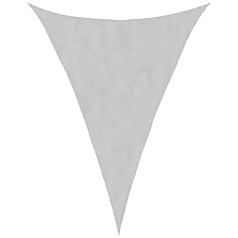 Vela Parasole Grigio Chiaro 5x7x7 M 100% Poliestere Oxford - Foto 2