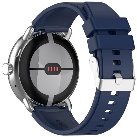 Cinturino Sostitutivo Per Cinturino In Silicone Compatibile Per Google Pixel Watch 1/2 Blue - Foto 2