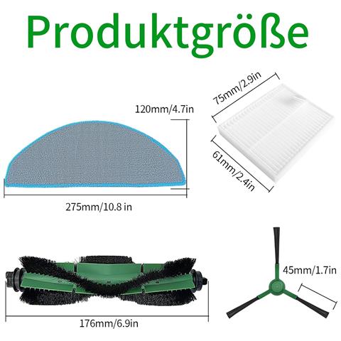 Parti Di Ricambio Per Irobot Roomba Combo Essential Y0112 (set Da 17 Pezzi) - Foto 2