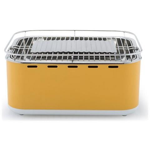 BC-CHA-1016 barbecue per l'aperto e bistecchiera Grill Da tavolo Elettrico Giallo - Foto 2