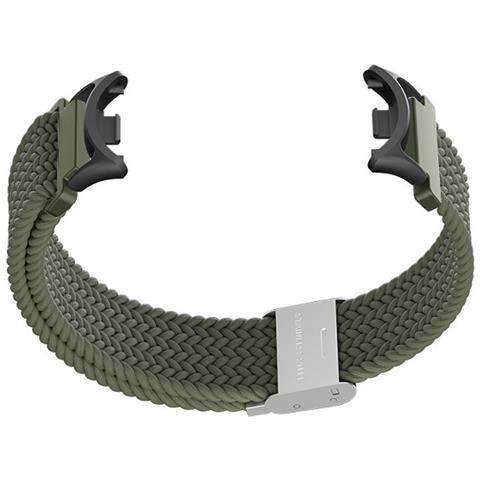 Cinturino In Nylon Intrecciato Per Xiaomi Mi Band 8/9 Green - Foto 2