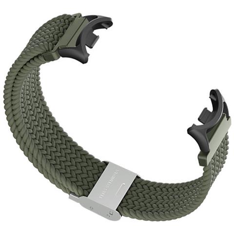 Cinturino In Nylon Intrecciato Per Xiaomi Mi Band 8/9 Green - Foto 3
